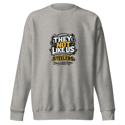 Performance | Crewneck | Starkville Steelers | They Not Like Us Logo