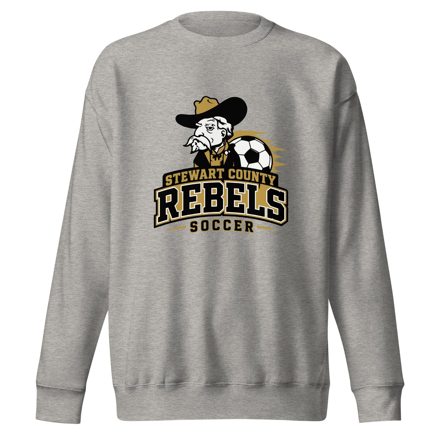 Performance | Crewneck | Stewart County Soccer | Crest Logo