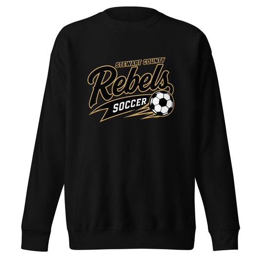 Performance | Crewneck | Stewart County Soccer | Rebels Logo