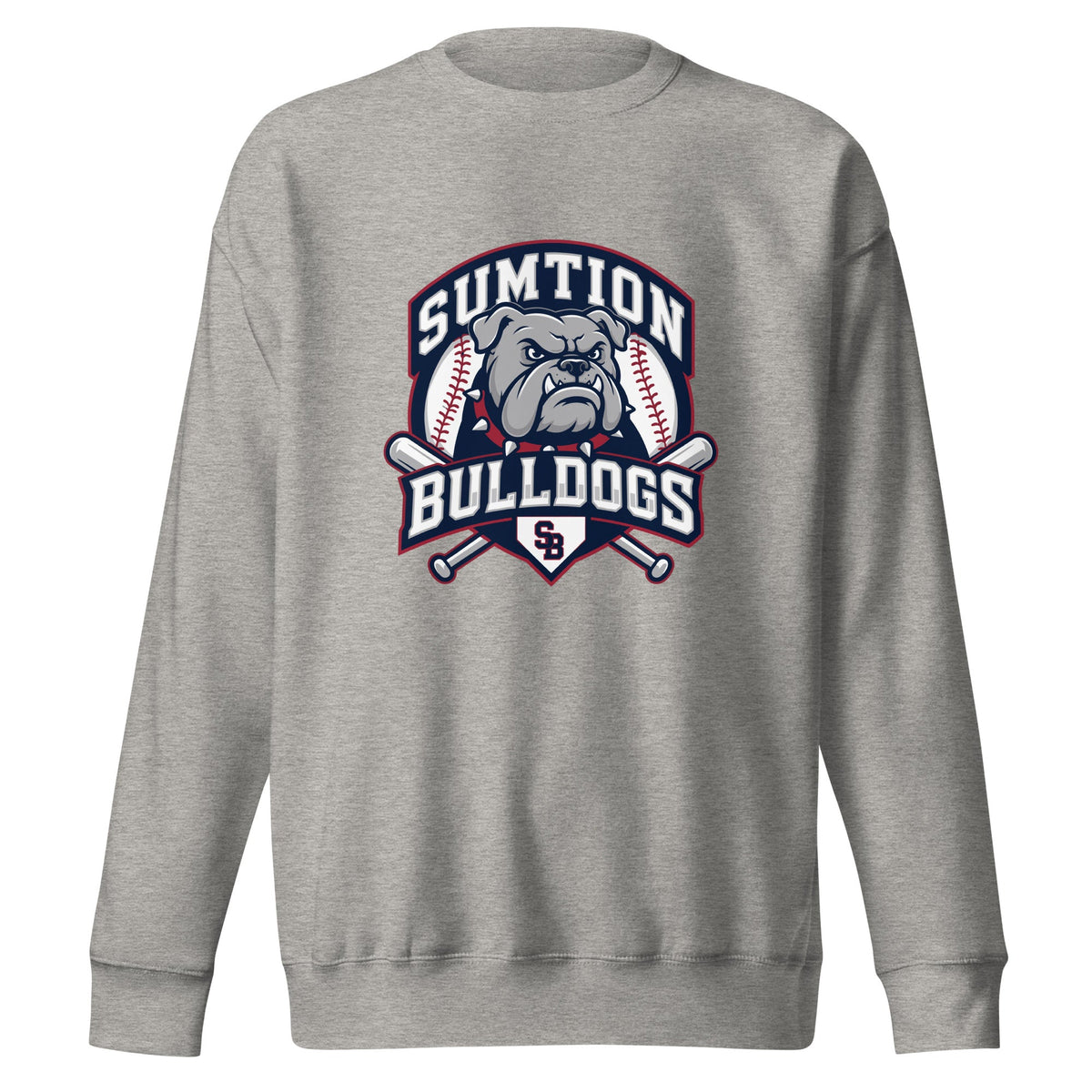 Performance | Crewneck | Sumtion bulldogs | Emblem Logo