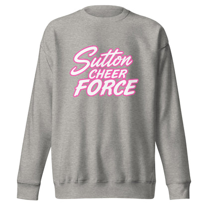 Performance | Crewneck | Sutton Cheer Force | Script Logo