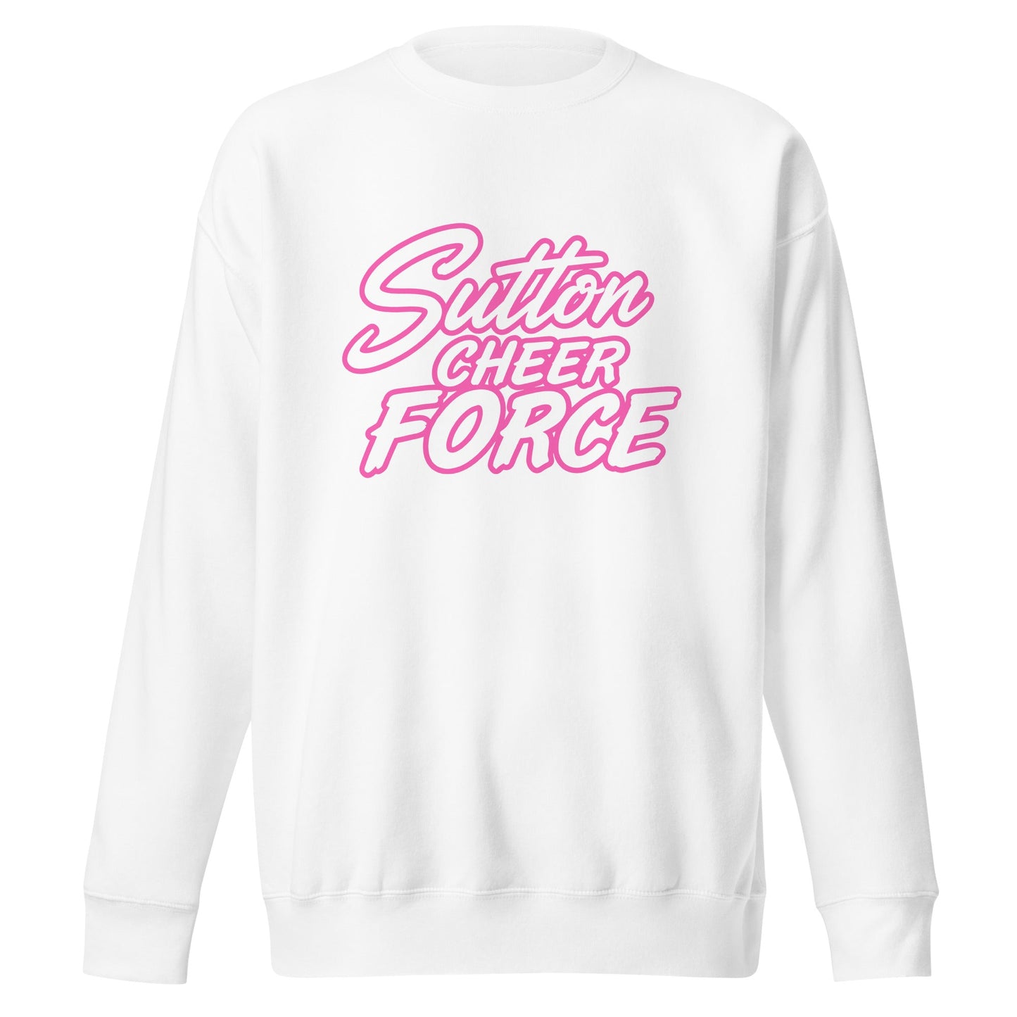 Performance | Crewneck | Sutton Cheer Force | Script Logo
