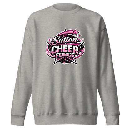 Performance | Crewneck | Sutton Cheer Force | Shooting Star Logo