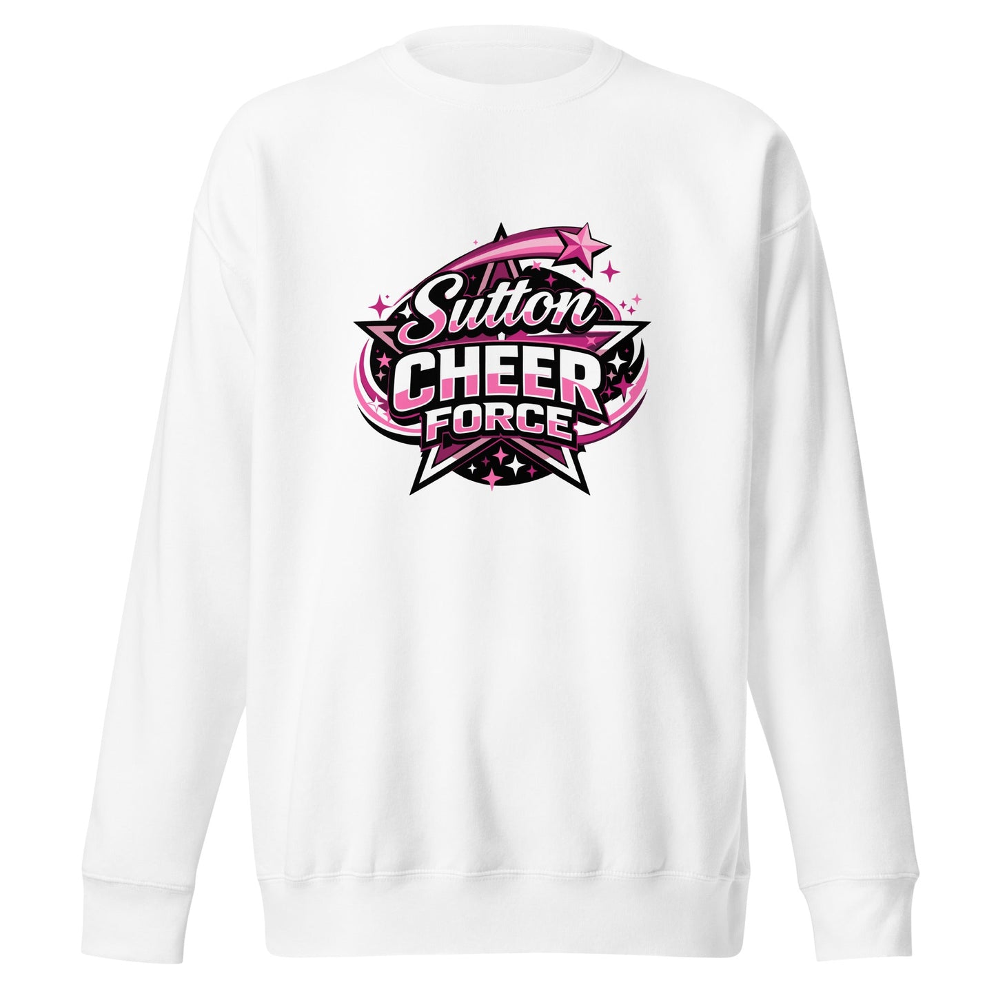 Performance | Crewneck | Sutton Cheer Force | Shooting Star Logo
