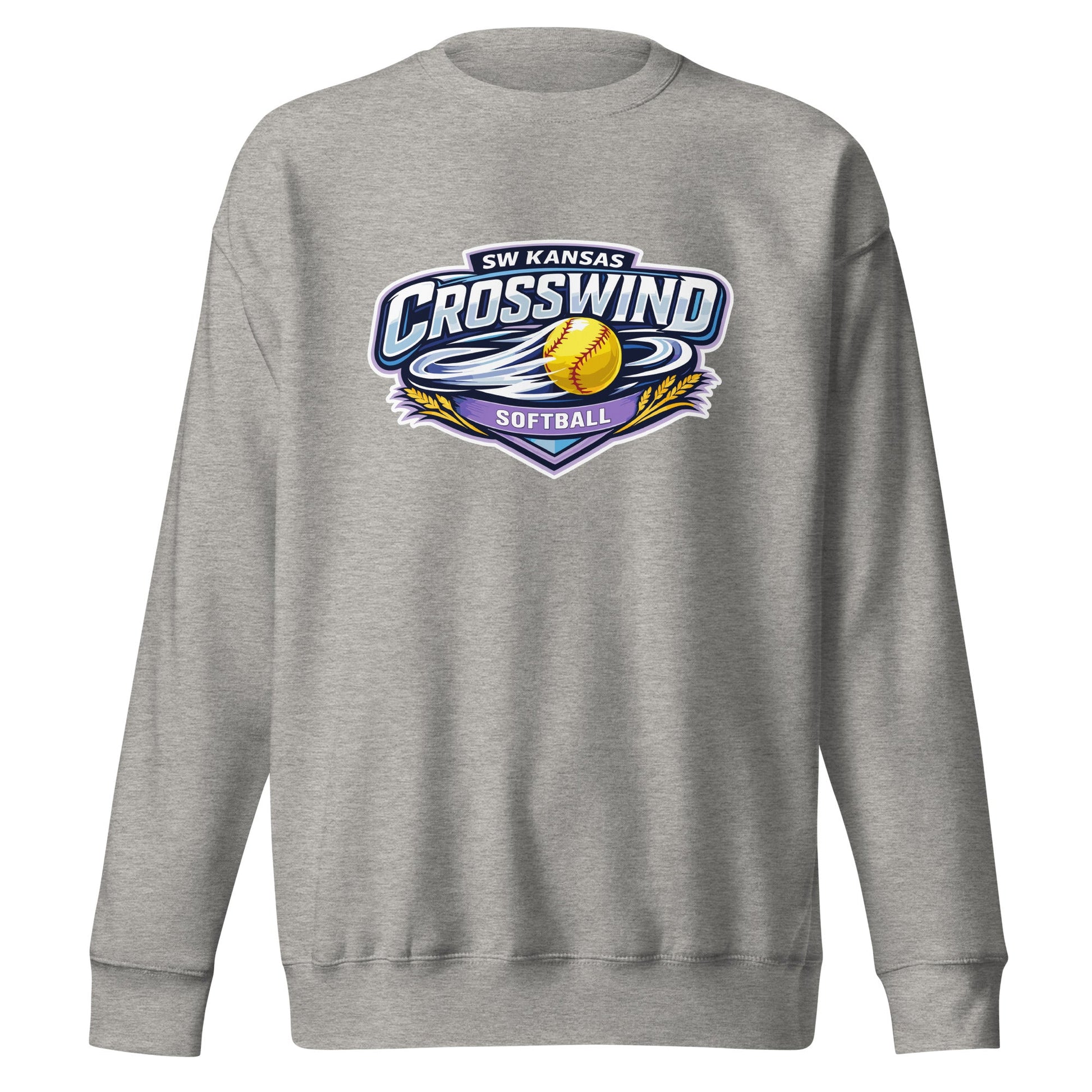 Performance | Crewneck | SW Kansas Crosswind | Shield Logo
