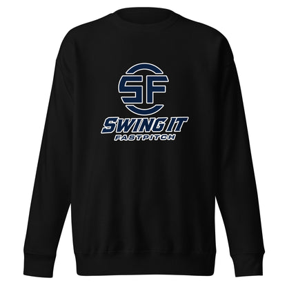 Performance | Crewneck | Swing It Fastpitch | Crest Logo