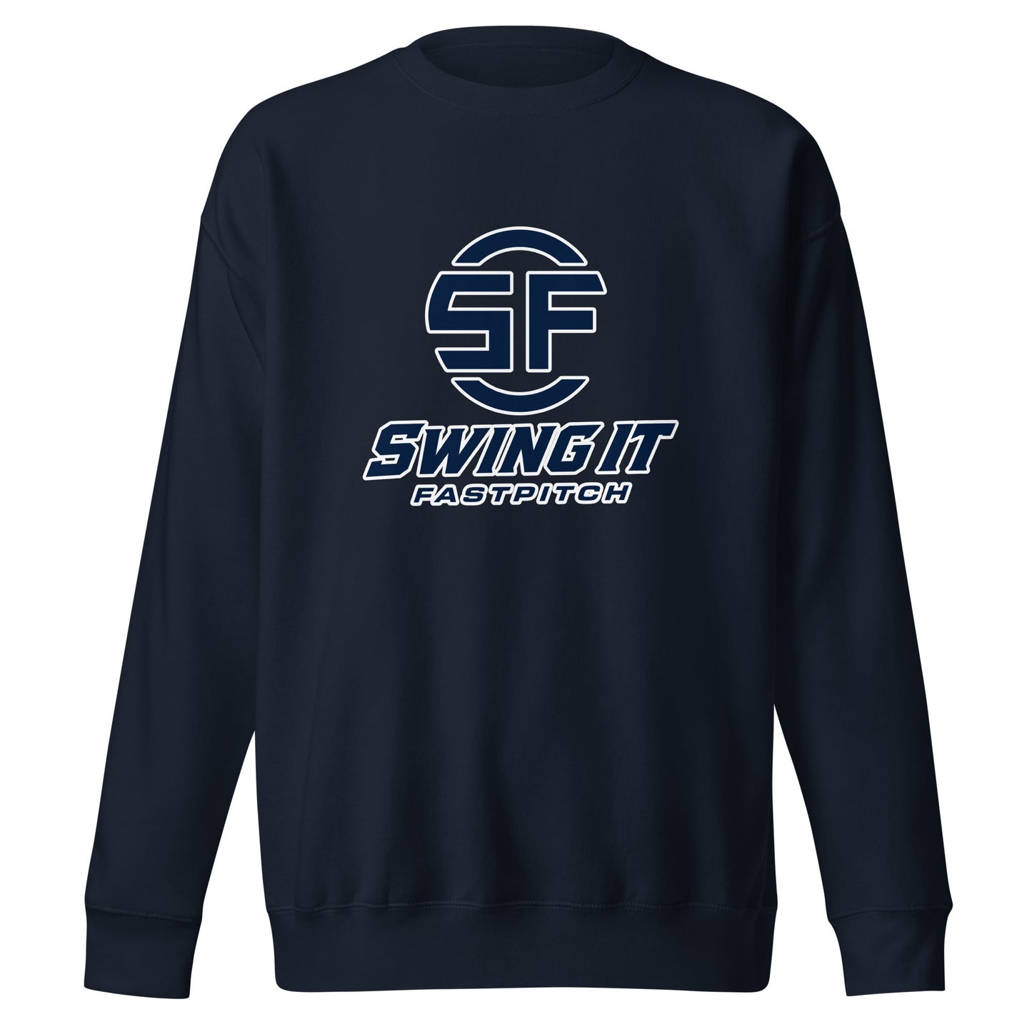 Performance | Crewneck | Swing It Fastpitch | Crest Logo