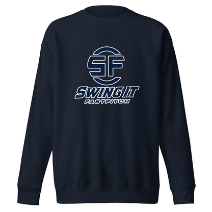 Performance | Crewneck | Swing It Fastpitch | Crest Logo