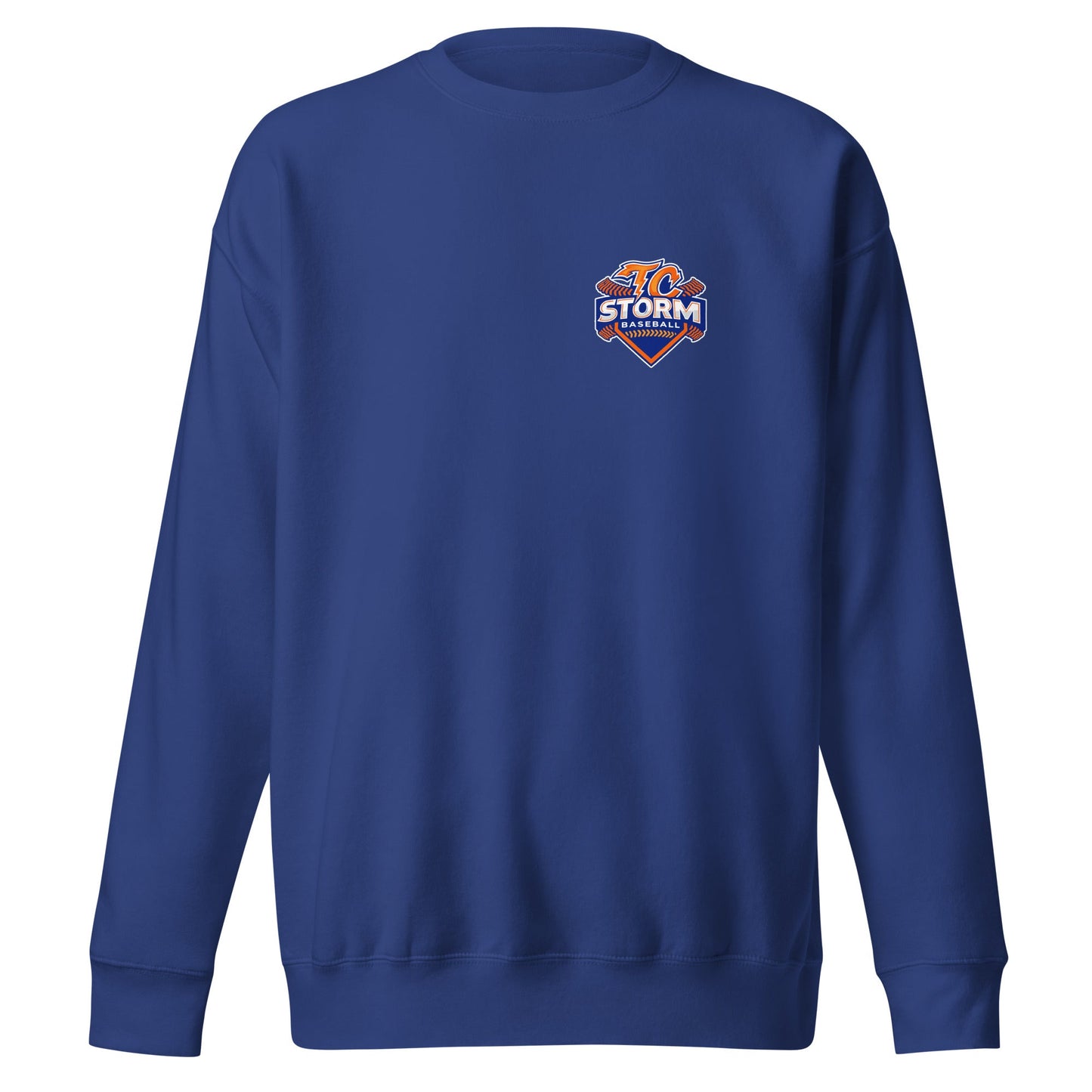 Performance | Crewneck | TC Storm baseball | TC Badge Logo