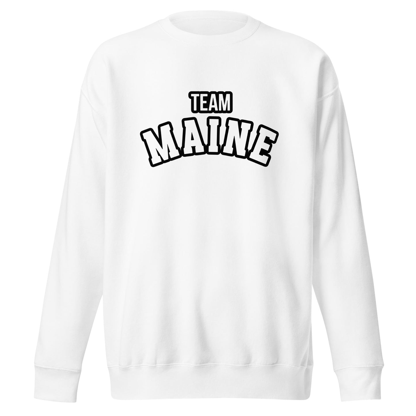 Performance | Crewneck | Team Maine | Arch Mark Logo