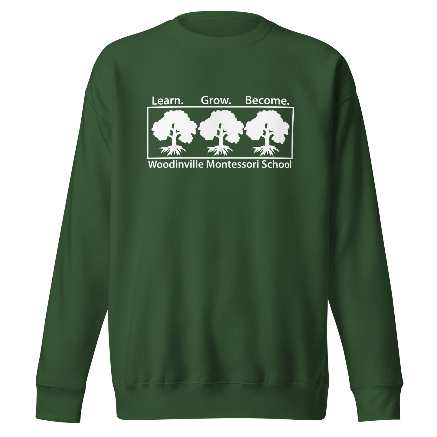 Performance | Crewneck | TEST WMS Store | White Logo Logo