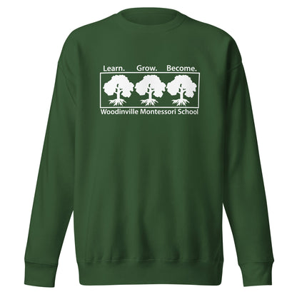 Performance | Crewneck | TEST WMS Store | White Logo Logo