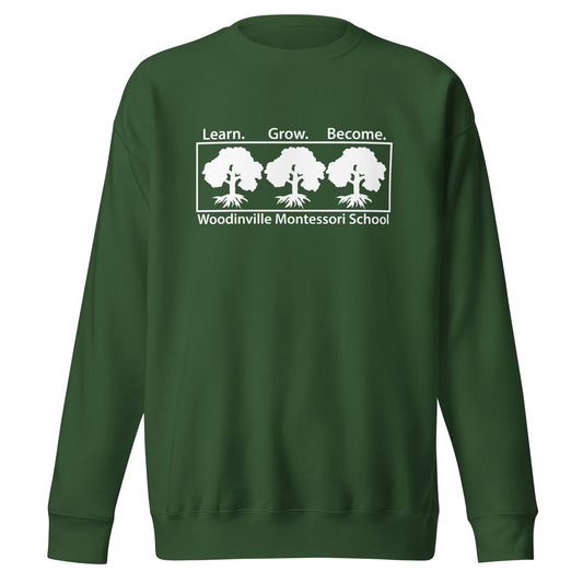 Performance | Crewneck | TEST WMS Store | White Logo Logo