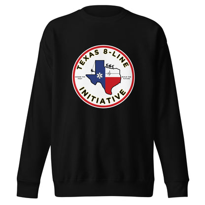 Performance | Crewneck | Texas 8 - Line Initiative | Badge Logo