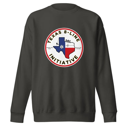 Performance | Crewneck | Texas 8 - Line Initiative | Badge Logo