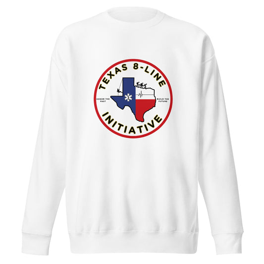 Performance | Crewneck | Texas 8 - Line Initiative | Badge Logo