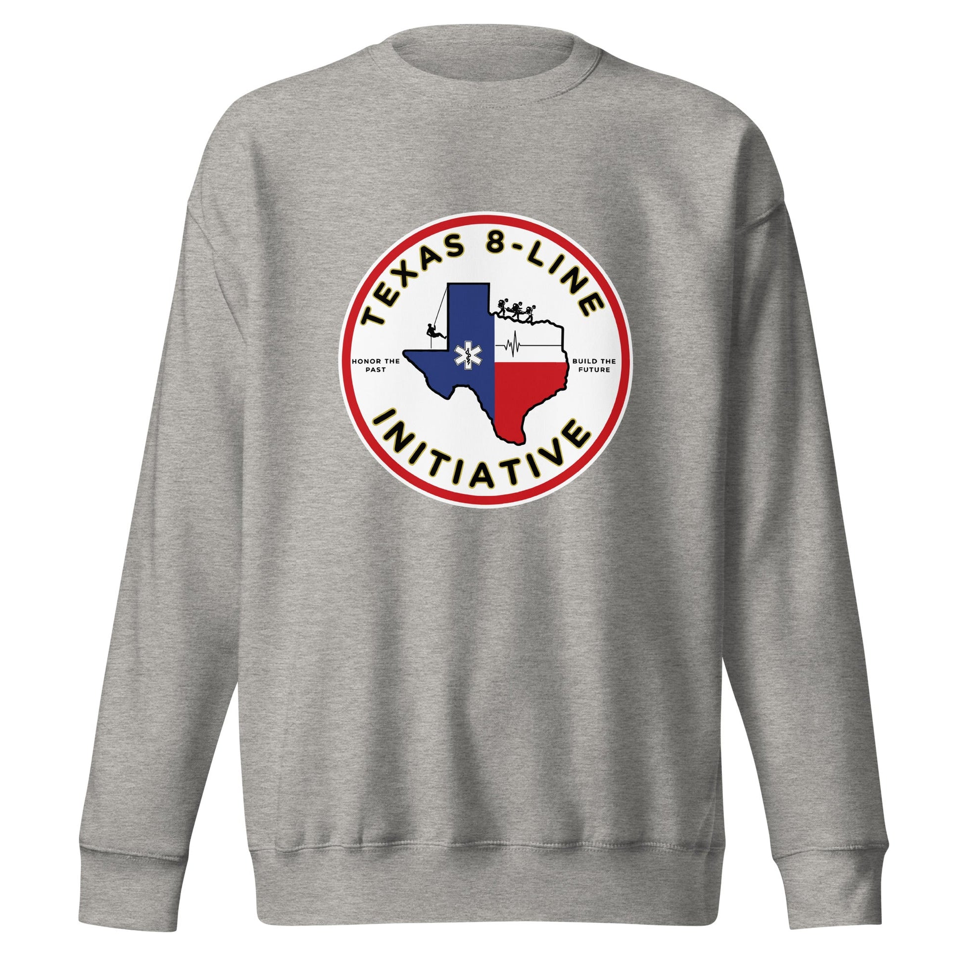 Performance | Crewneck | Texas 8 - Line Initiative | Badge Logo