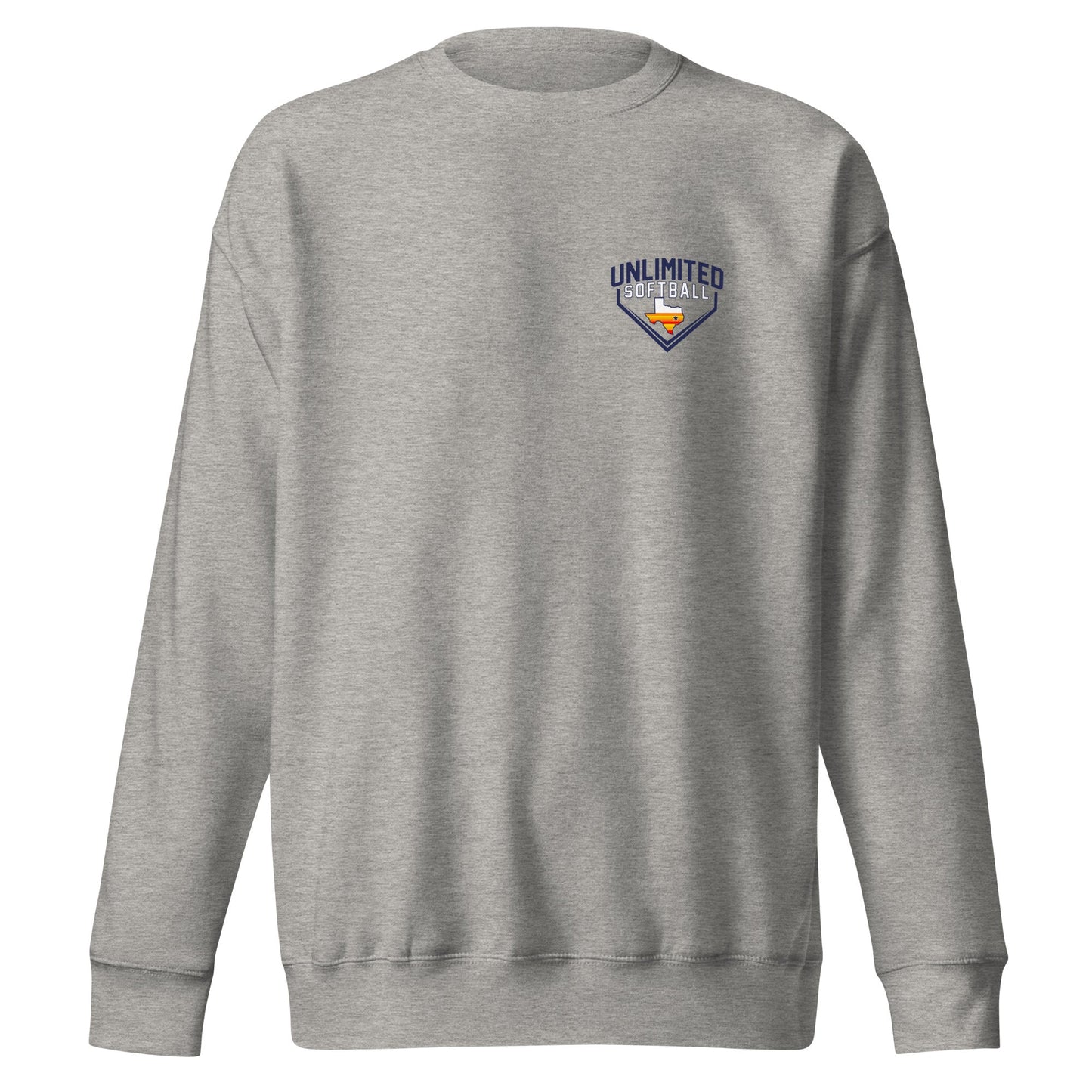 Performance | Crewneck | Texas Unlimited | Home Plate Logo