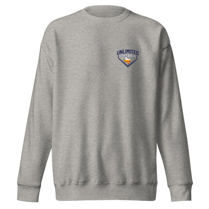 Performance | Crewneck | Texas Unlimited | Home Plate Logo