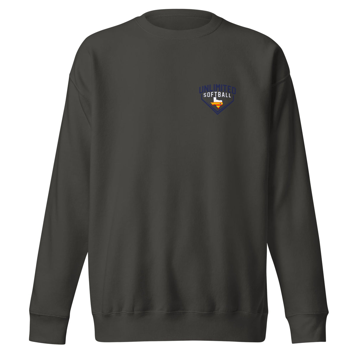 Performance | Crewneck | Texas Unlimited | Home Plate Logo