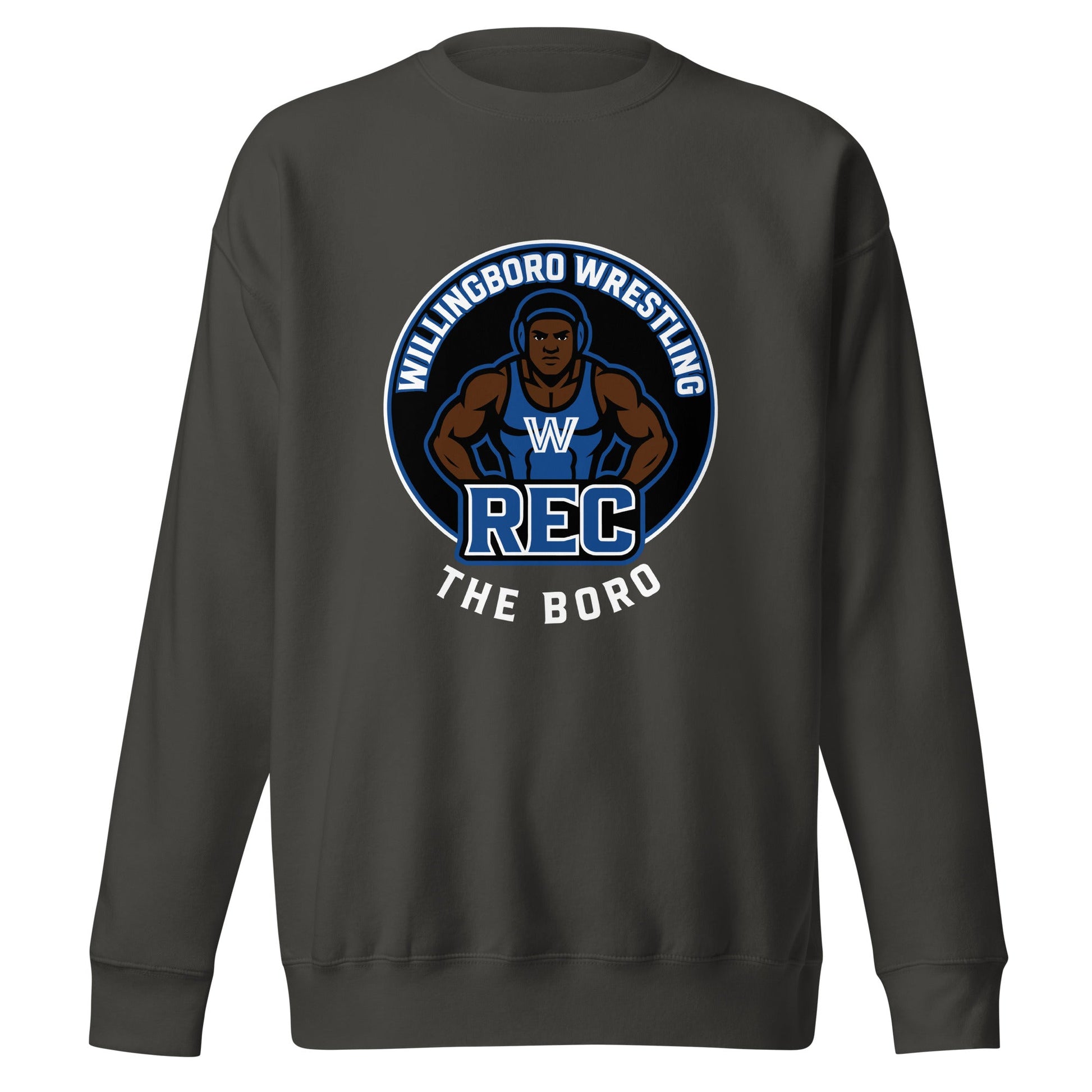 Performance | Crewneck | The Boro Brand | Wrestler Logo