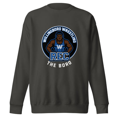 Performance | Crewneck | The Boro Brand | Wrestler Logo