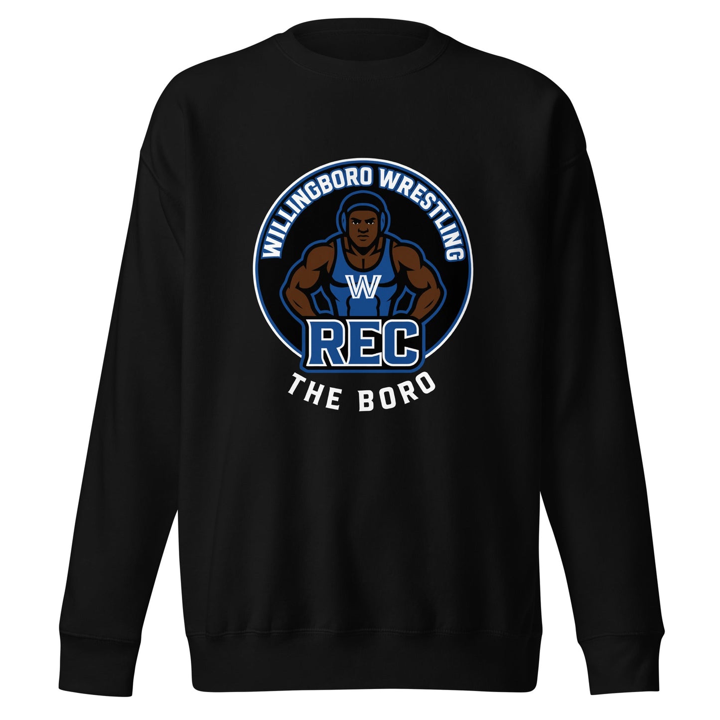 Performance | Crewneck | The Boro Brand | Wrestler Logo
