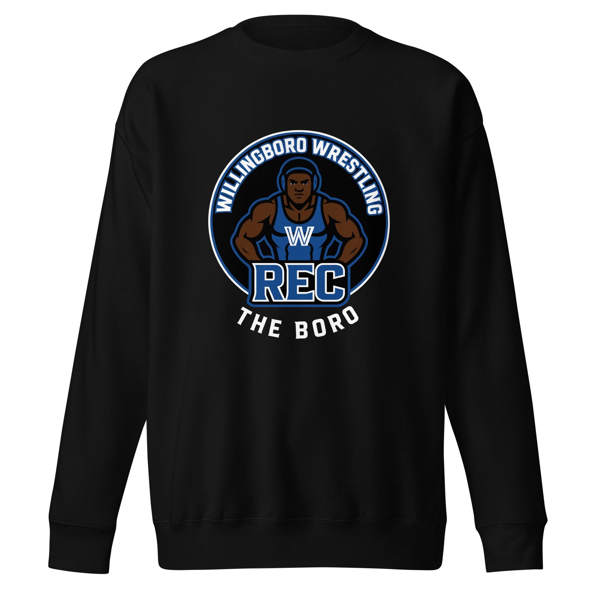 Performance | Crewneck | The Boro Brand | Wrestler Logo