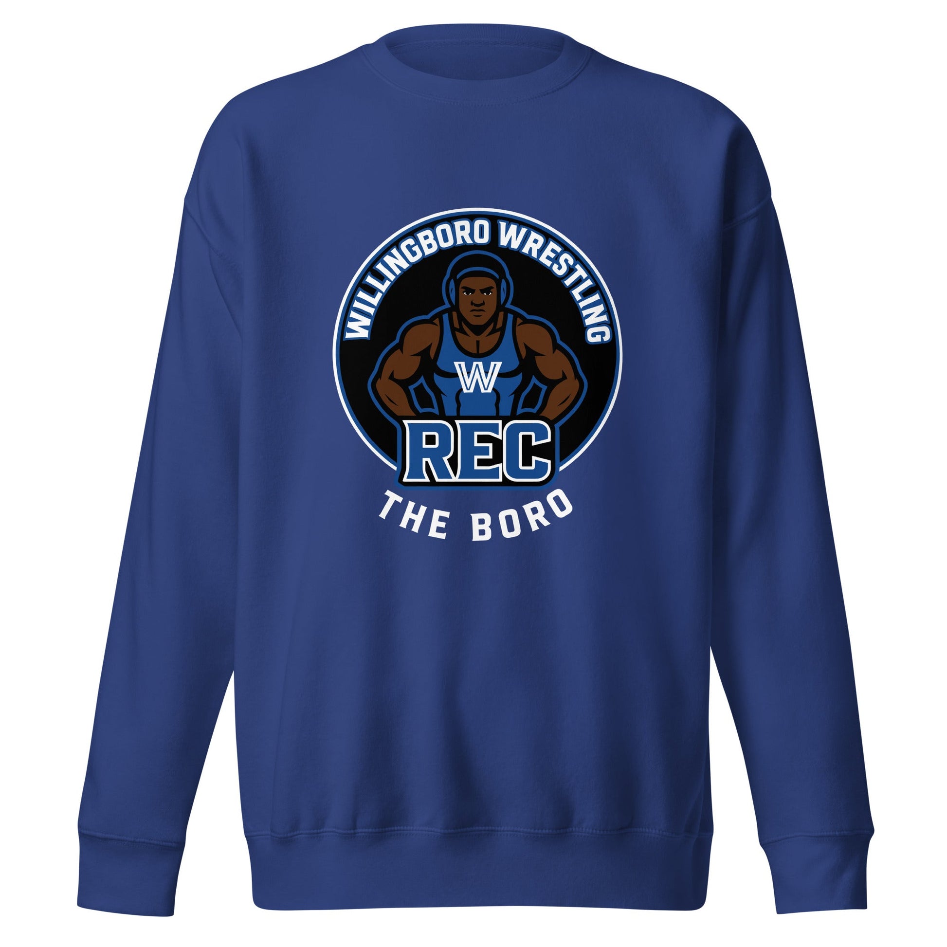 Performance | Crewneck | The Boro Brand | Wrestler Logo