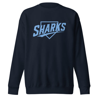 Performance | Crewneck | The Sharks Baseball Team | Crest Logo