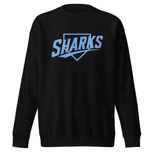 Performance | Crewneck | The Sharks Baseball Team | Crest Logo