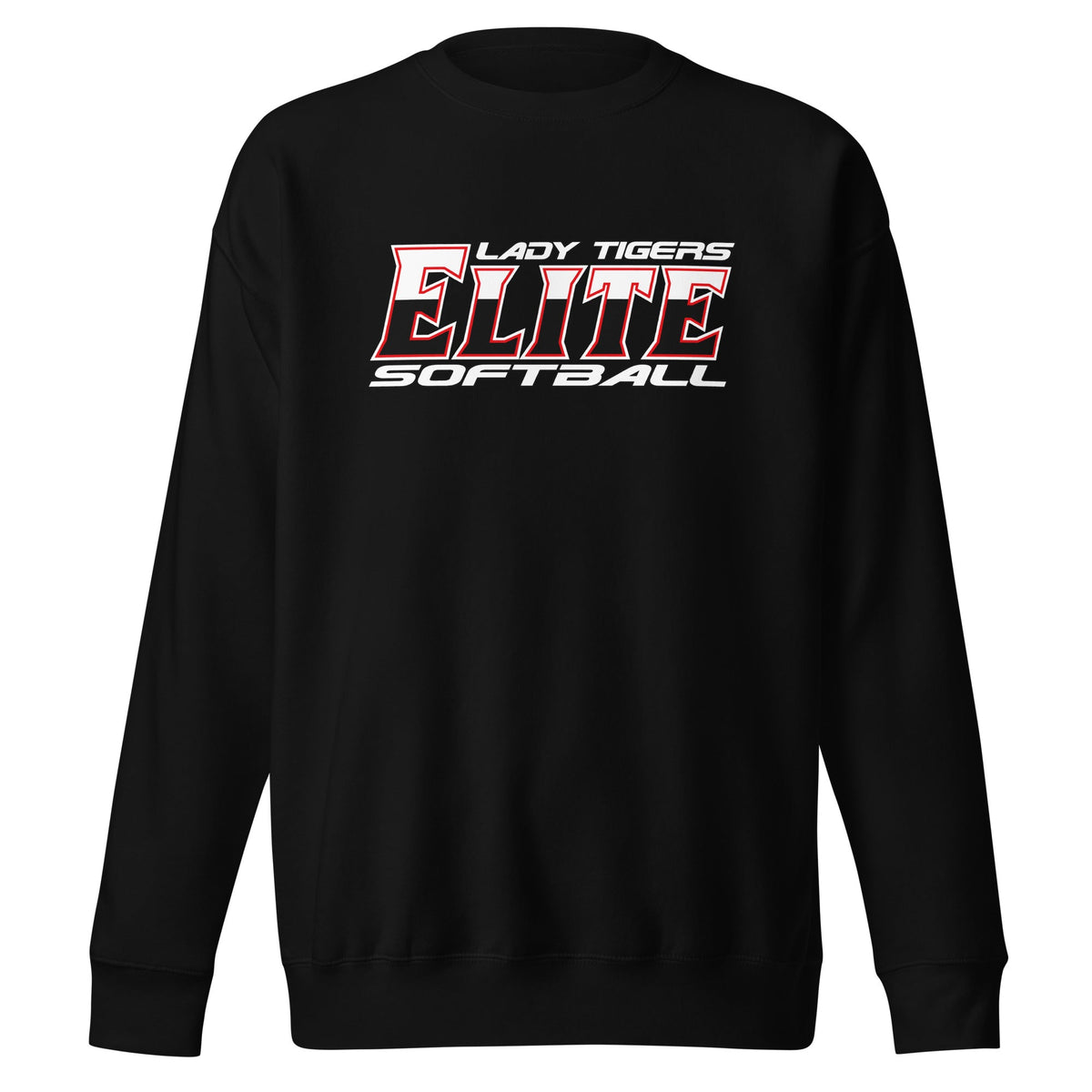 Performance | Crewneck | Tigers Elite Softball | Modern Script Logo