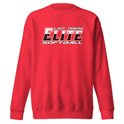 Performance | Crewneck | Tigers Elite Softball | Modern Script Logo