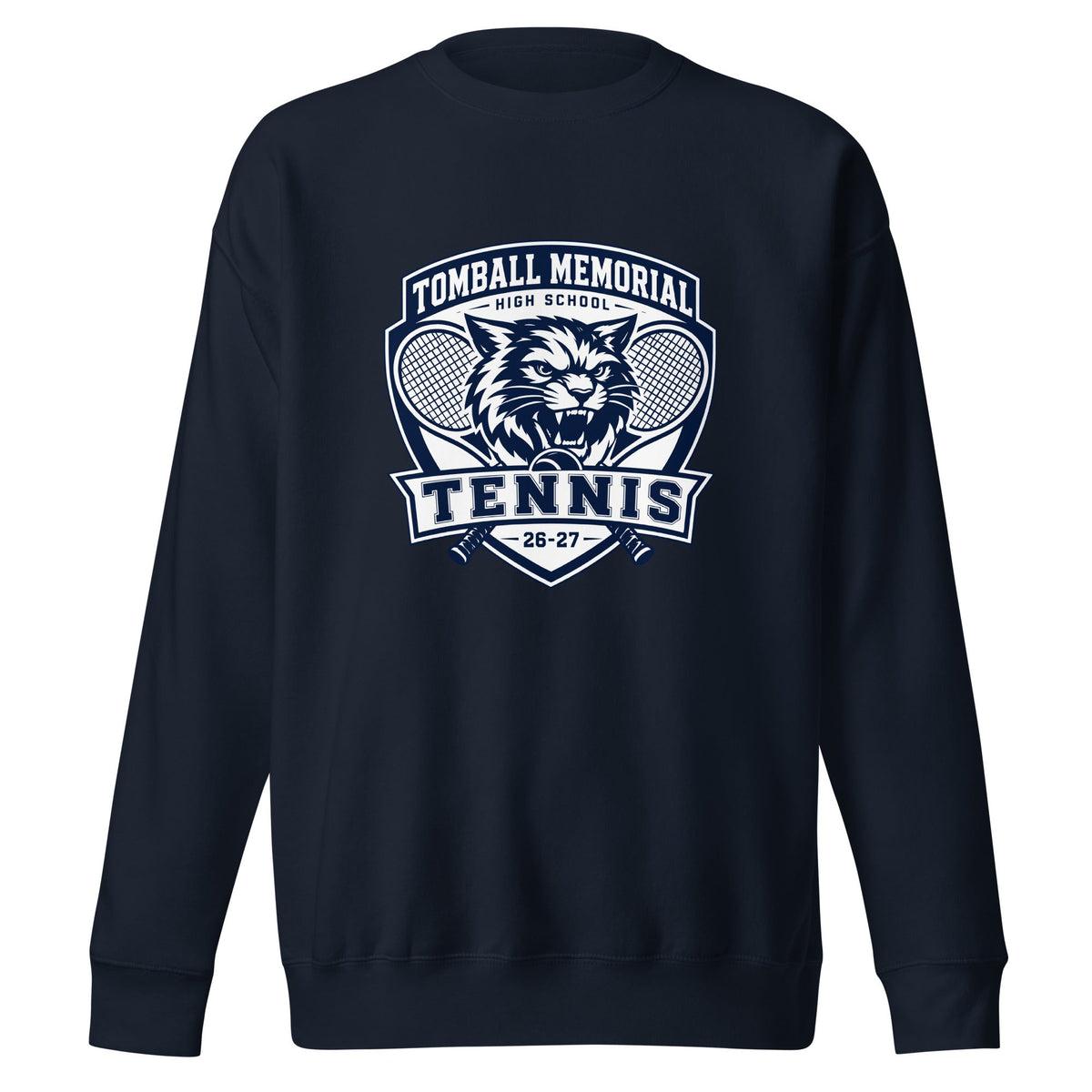 Performance | Crewneck | TMHS Tennis | Shield Logo