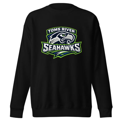Performance | Crewneck | Toms River Seahawks | Mascot Script Logo