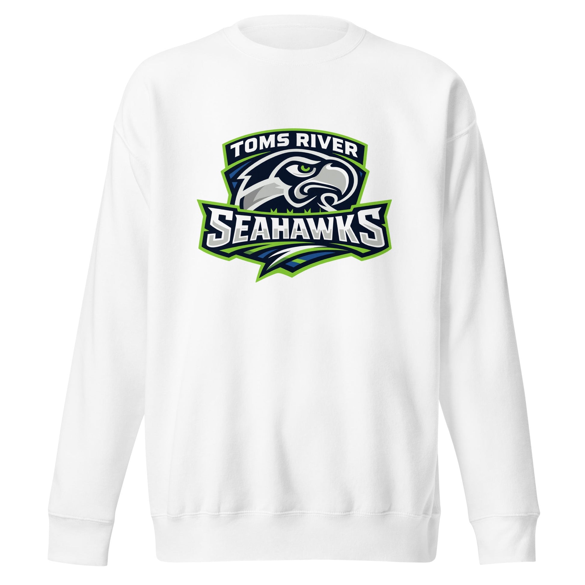 Performance | Crewneck | Toms River Seahawks | Mascot Script Logo