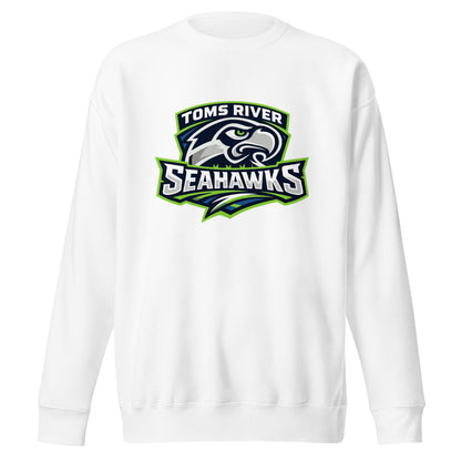 Performance | Crewneck | Toms River Seahawks | Mascot Script Logo