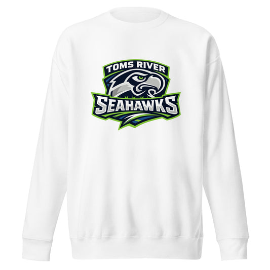 Performance | Crewneck | Toms River Seahawks | Mascot Script Logo