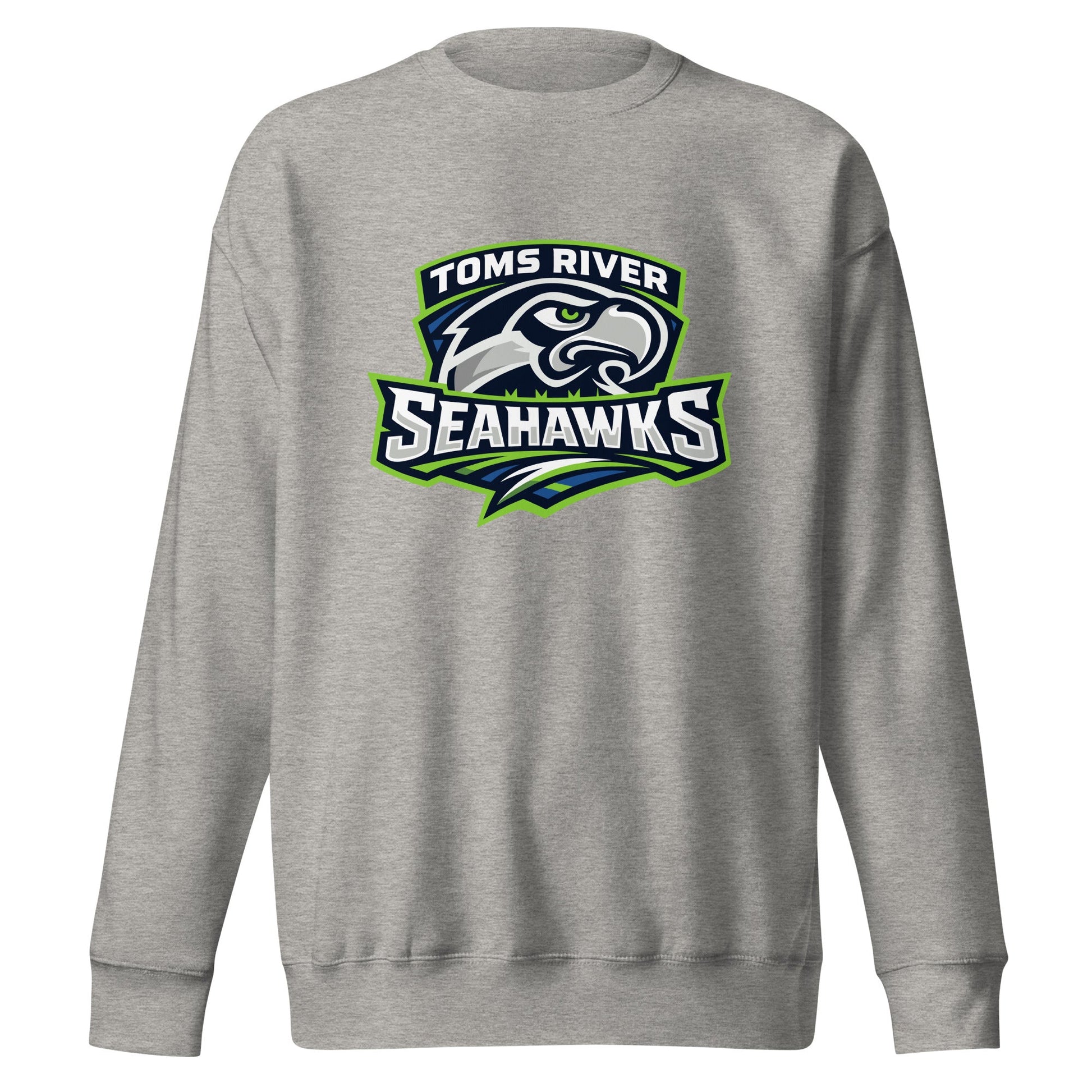 Performance | Crewneck | Toms River Seahawks | Mascot Script Logo