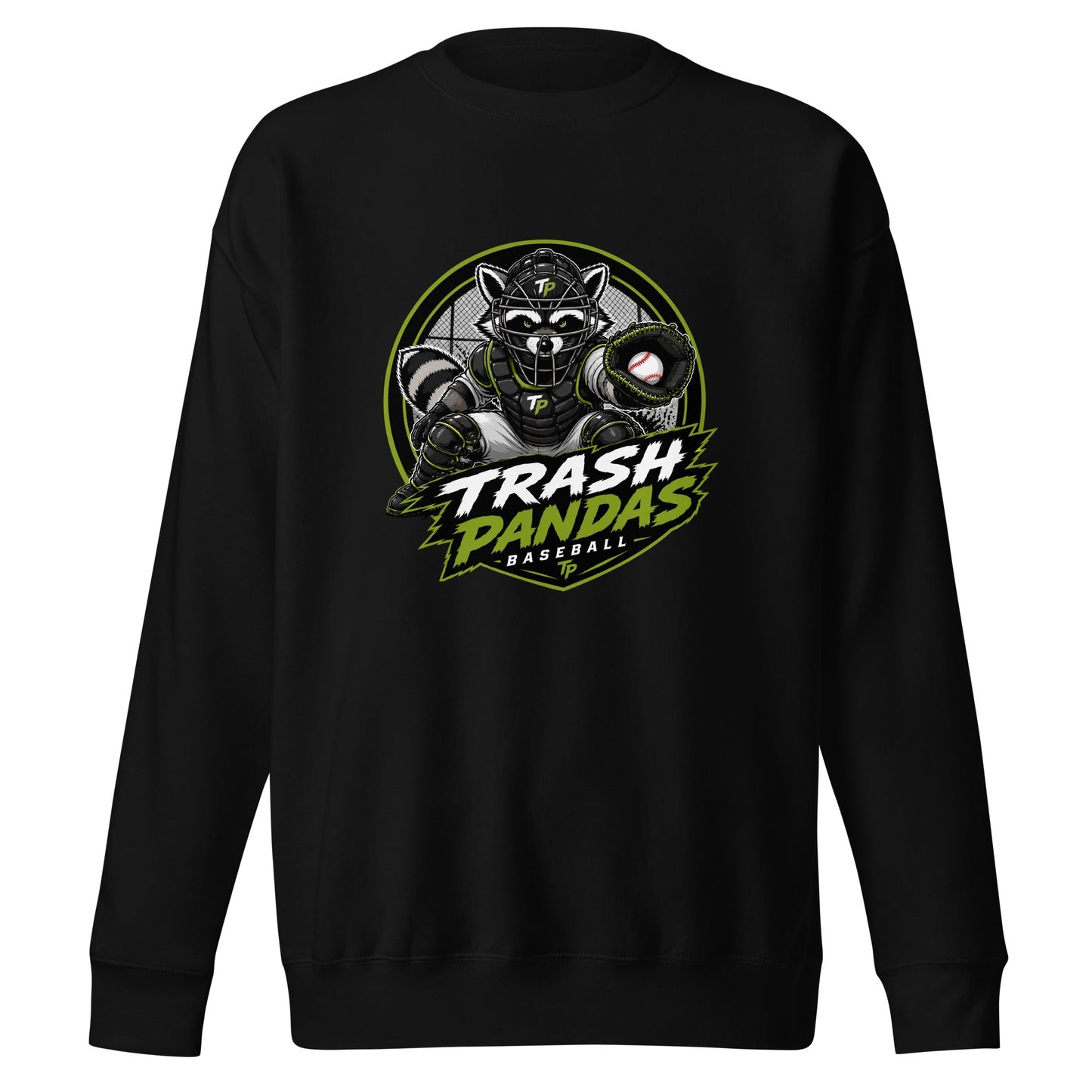 Performance | Crewneck | Trash Pandas Baseball Organization | Athletics Logo