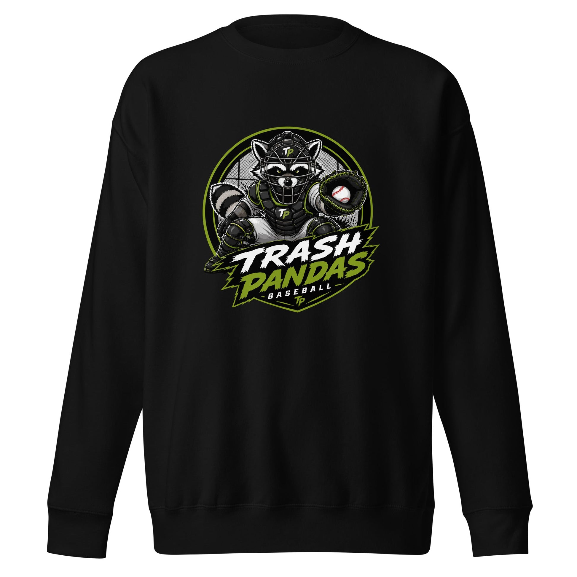 Performance | Crewneck | Trash Pandas Baseball Organization | Athletics Logo