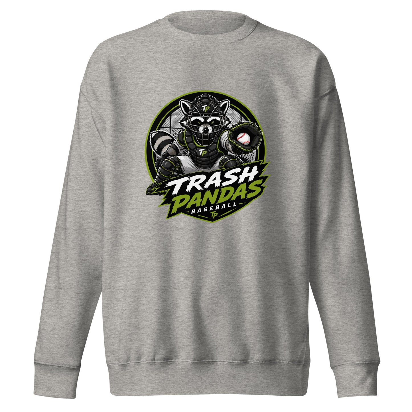 Performance | Crewneck | Trash Pandas Baseball Organization | Athletics Logo