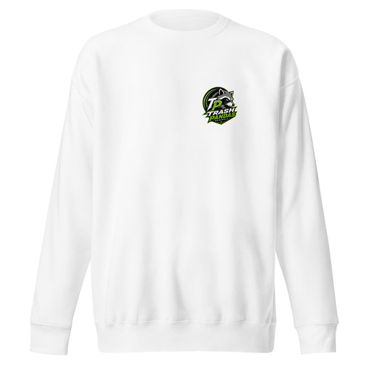 Performance | Crewneck | Trash Pandas Baseball Organization | Crest Logo