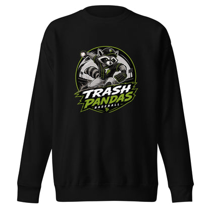 Performance | Crewneck | Trash Pandas Baseball Organization | Vanguard Logo