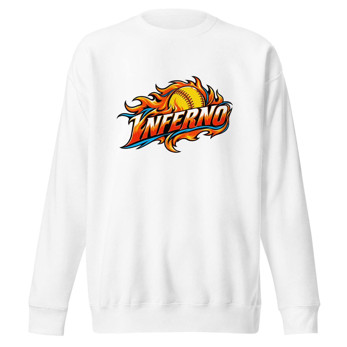 Performance | Crewneck | Treasure Coast Inferno | Crest Logo