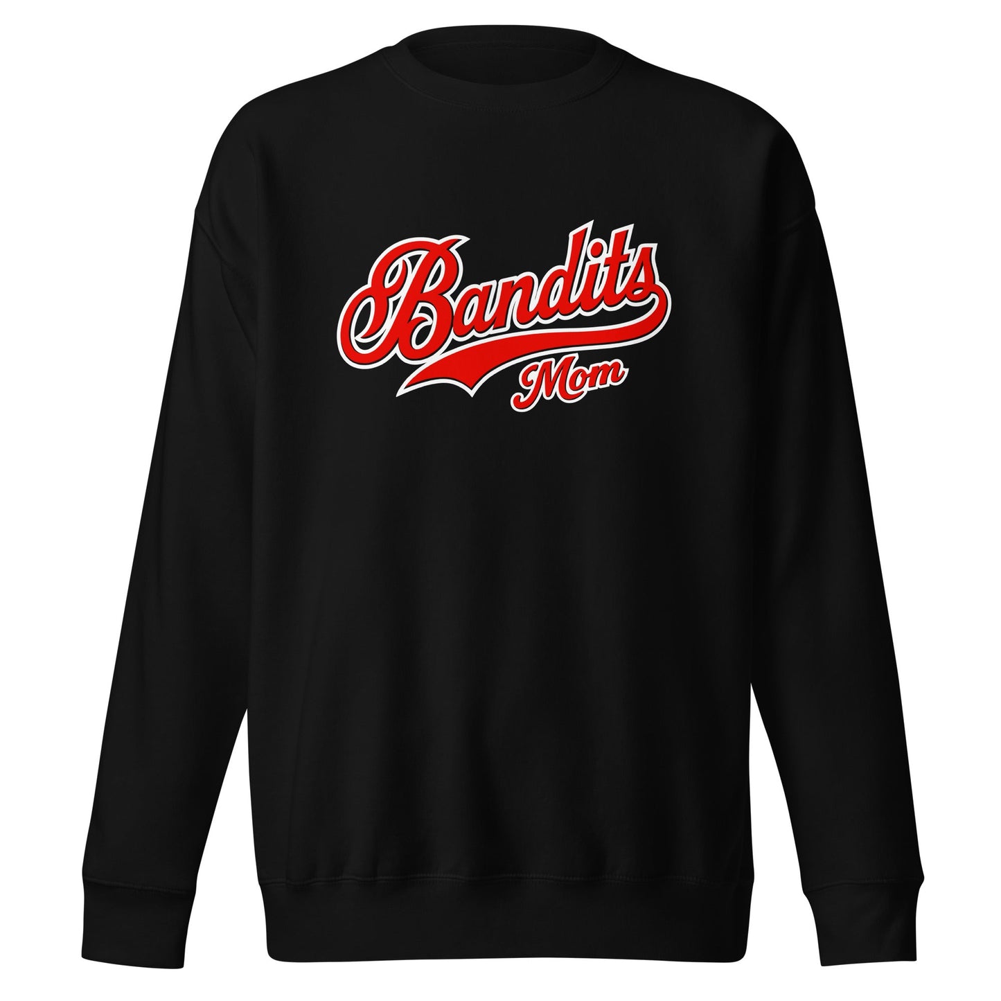 Performance | Crewneck | Tri - City Baseball | Bandits Mom Logo