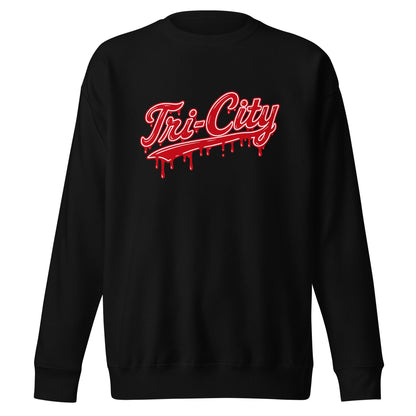 Performance | Crewneck | Tri - City Baseball | Mark Logo
