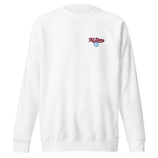 Performance | Crewneck | Tri - Stars | 3 Stars Light Logo
