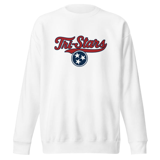 Performance | Crewneck | Tri - Stars | 3 Stars Logo