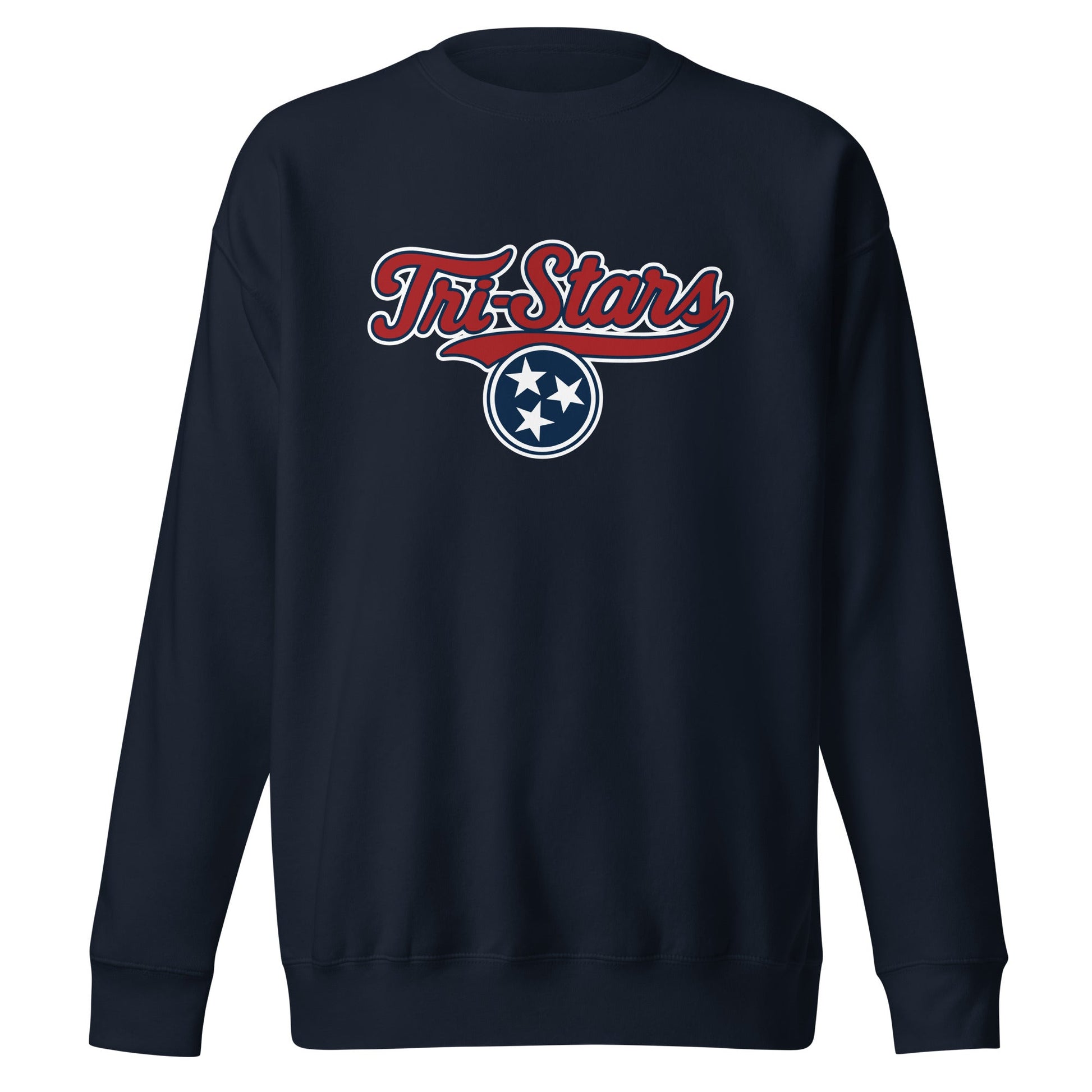 Performance | Crewneck | Tri - Stars | 3 Stars Logo